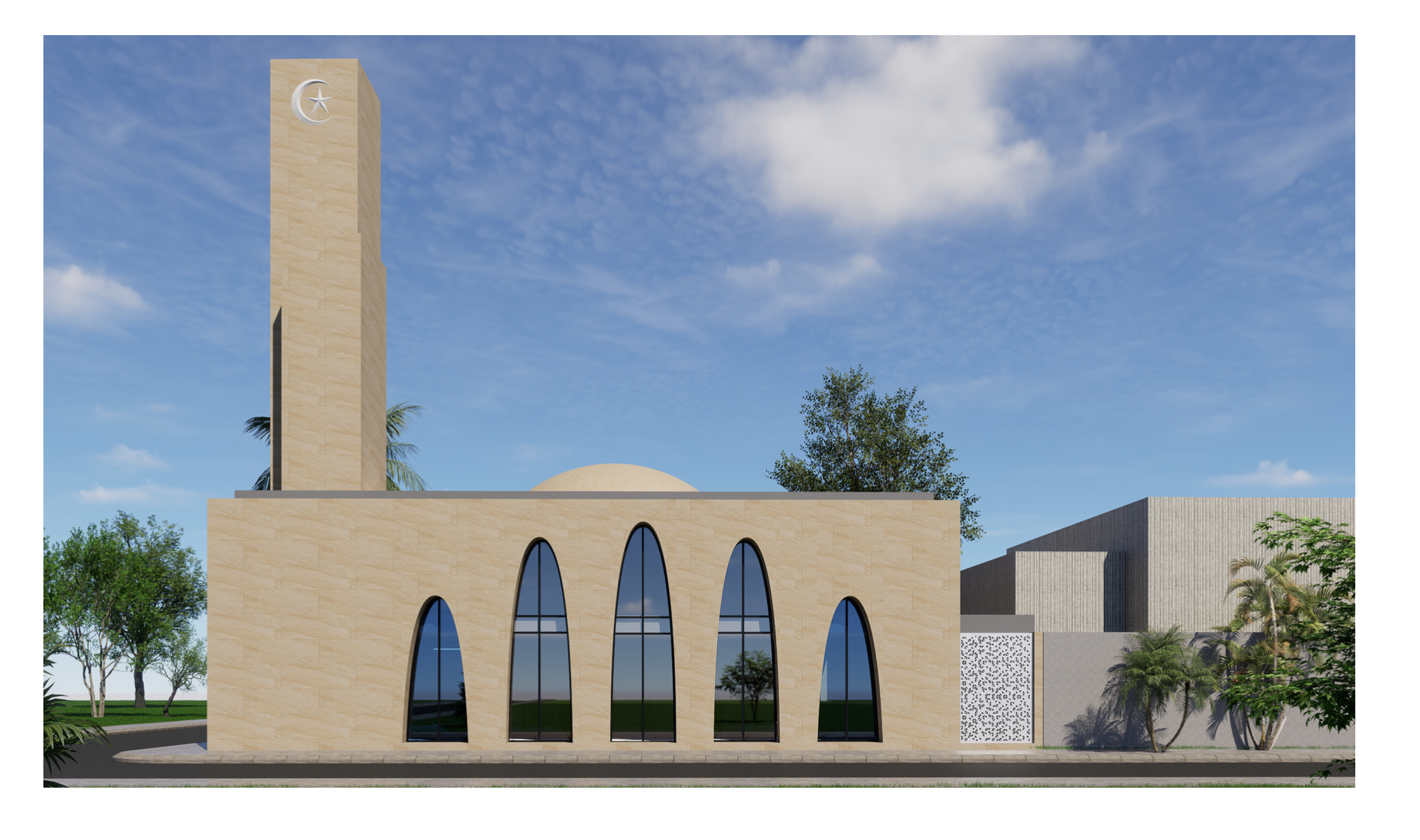 Vue Façade Principale